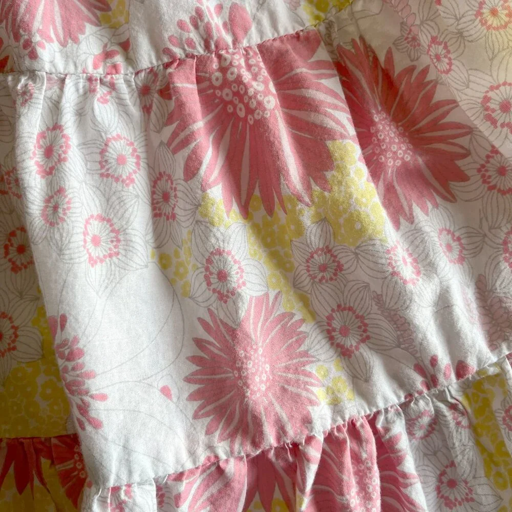 Old Navy tiered floral maxi dress 12-18m